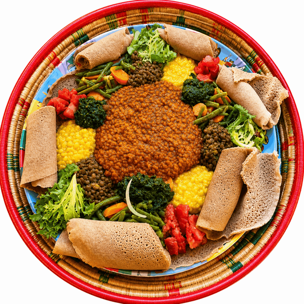 Vegan-friendly East African lentil dishes at Nyala Barka Geneva