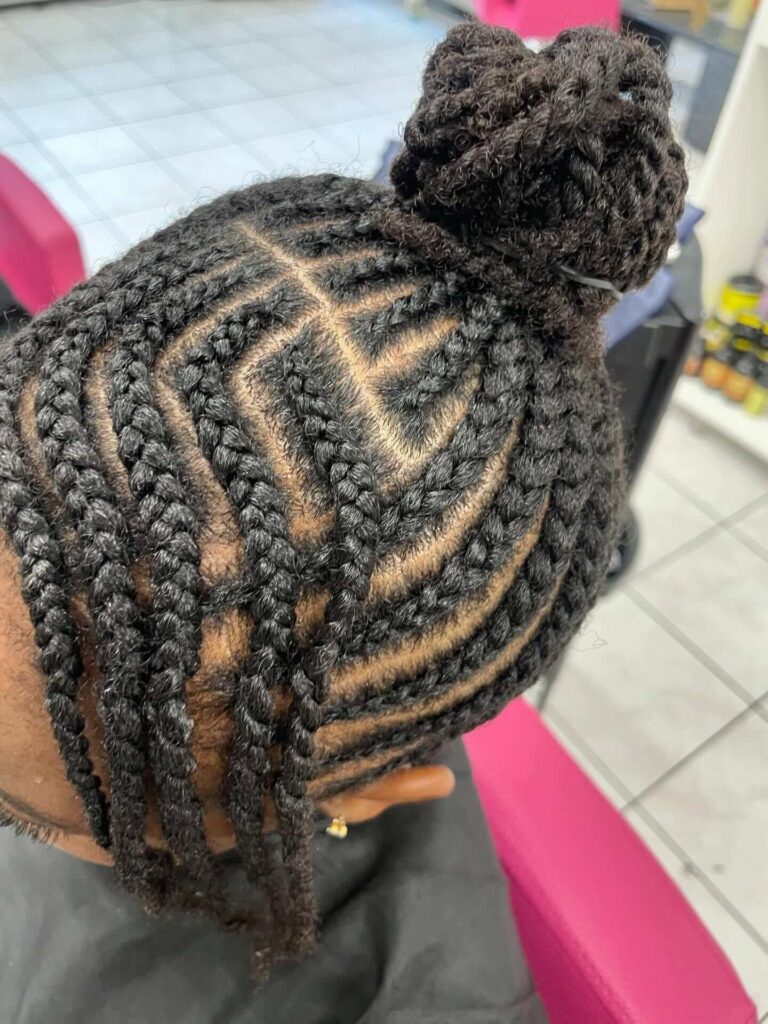 Afro and textured hair care at Salon City in Geneva