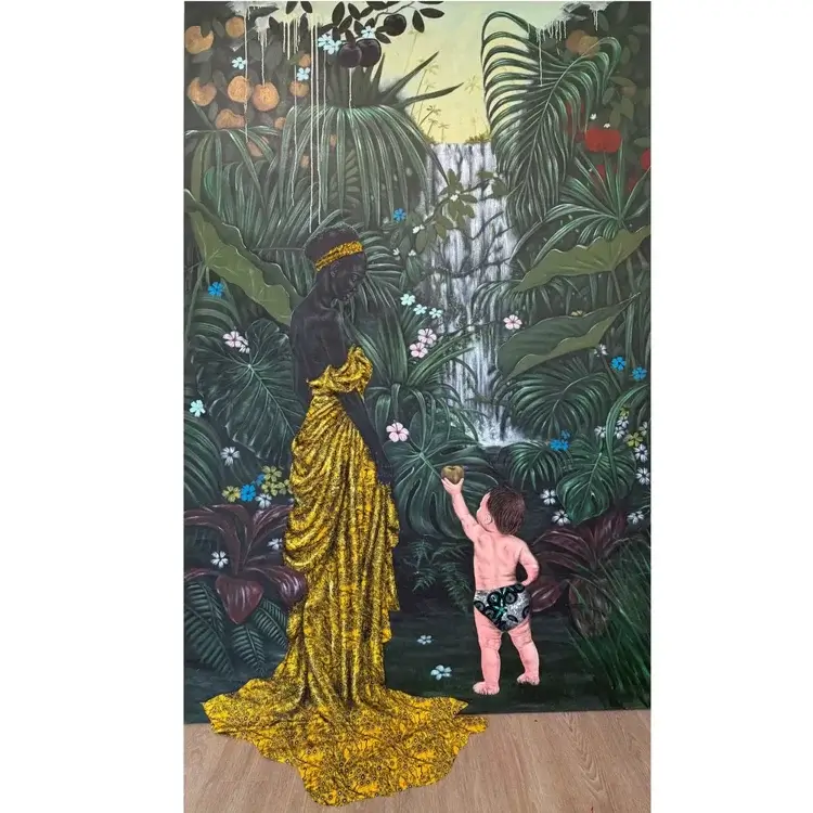 Exhibition opening at Filafriques contemporary African art gallery