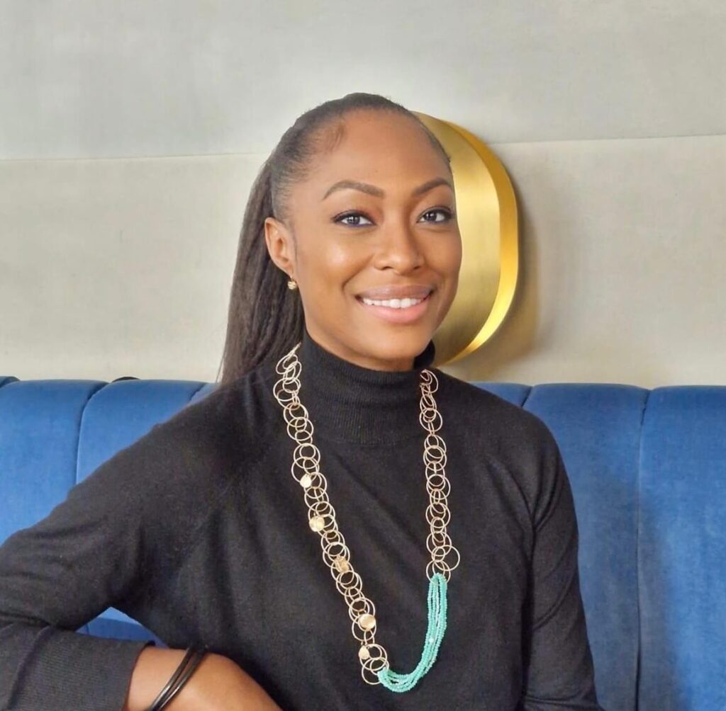 Founder Marietou Ouattara of the Geneva fashion brand MICI
