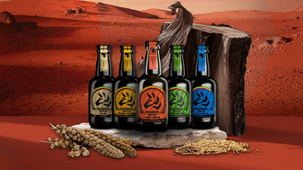 Range of Nubia Brew African-inspired Swiss craft beers